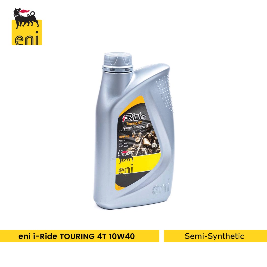 Eni i-Ride Touring 4T 10W40 Semi Synthetic Motorcycle Engine Oil (1L ...