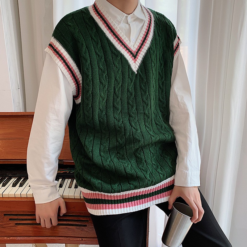 british sweater vest