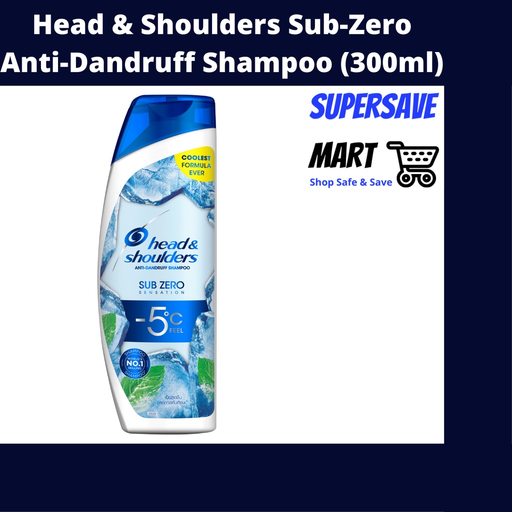 Head & Shoulders Sub-Zero Anti-Dandruff Shampoo (300ml) | Shopee Malaysia