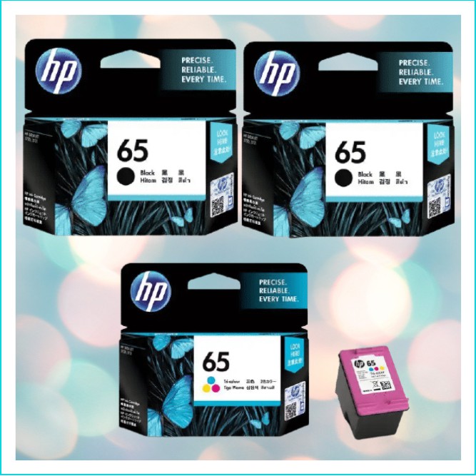 hp 65 color original ink cartridge for hp 2622 ink