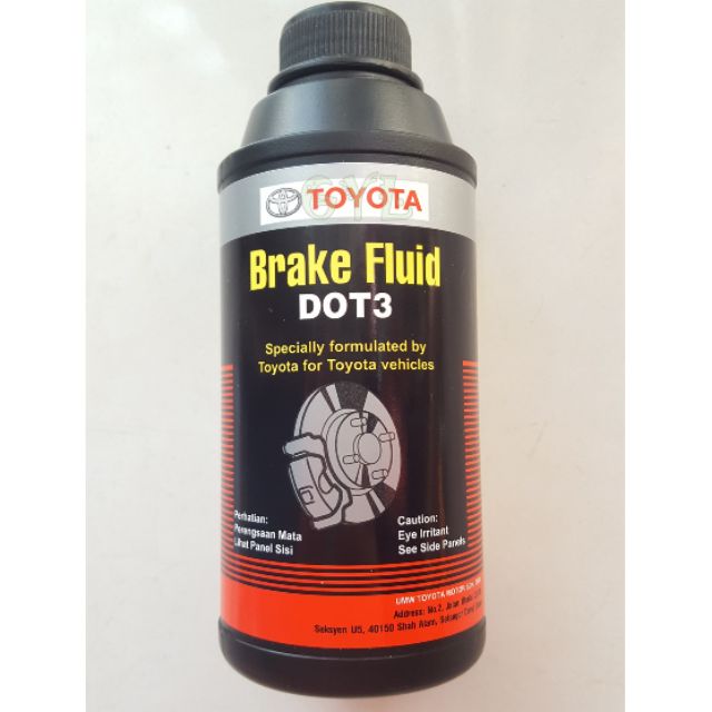 Toyota brake fluid 2500h