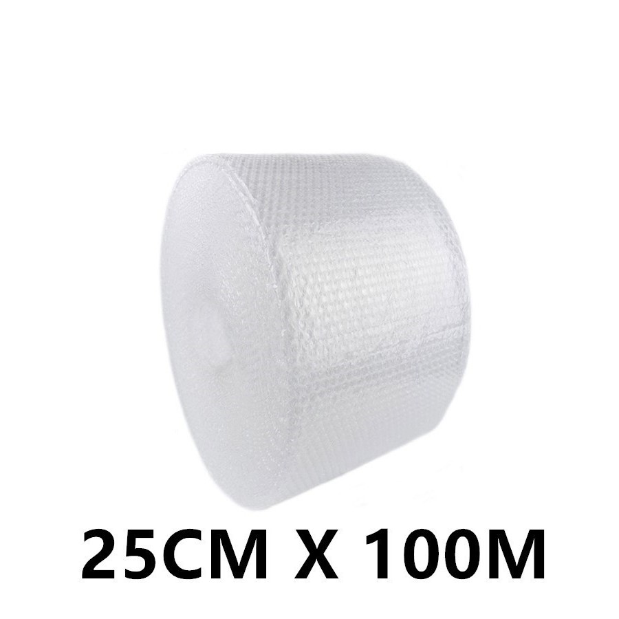 Bubble Wrap Roll Single Layer (25cm x 100m) Shopee Malaysia