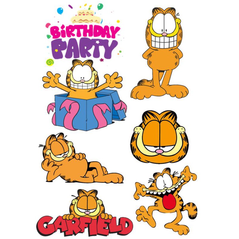 Garfield Topper Cake Shopee Malaysia