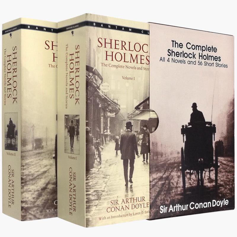 Imported English original genuine Sherlock Holmes Sherlock Holmes Complete Collection of English novels 2 complete sets of novel suspense reasoning Sherlock classic masterpiece college students best-selling genuine books | Shopee Malaysia