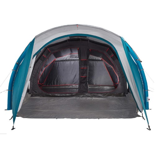 quechua air seconds 5.2 xl fresh & black family camping tent