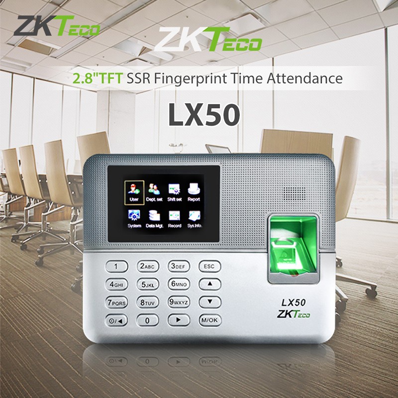 ZKTeco Fingerprint Attendance Machine Thumbprint Time Attendance Time