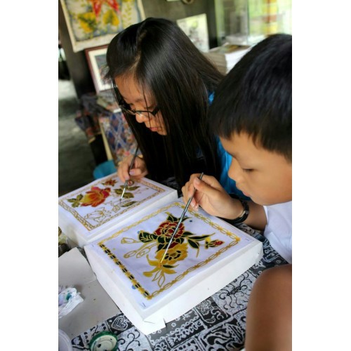 Malaysian Batik myBatik DIY Painting 68 Design. Ready Stock