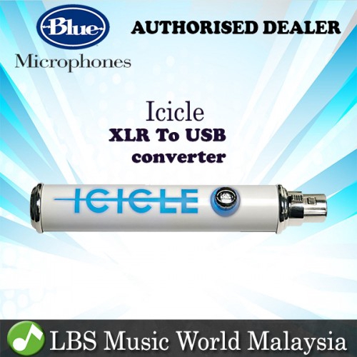 Blue Microphones Icicle Xlr To Usb Microphone Mic Converter Preamp Shopee Malaysia