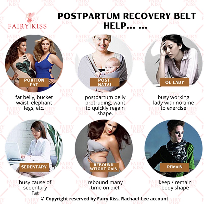 3 in 1 Postpartum Belly Support Recovery Wrap Postpartum Belly Band
