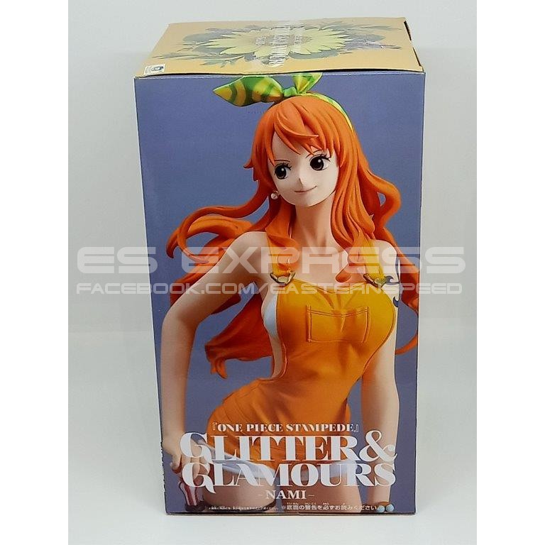 Toy Figures Playsets Movie Version One Piece Stampede Glitter Glamours Nami Nami Figure B Rare Color One Piece Stampede Action Figures