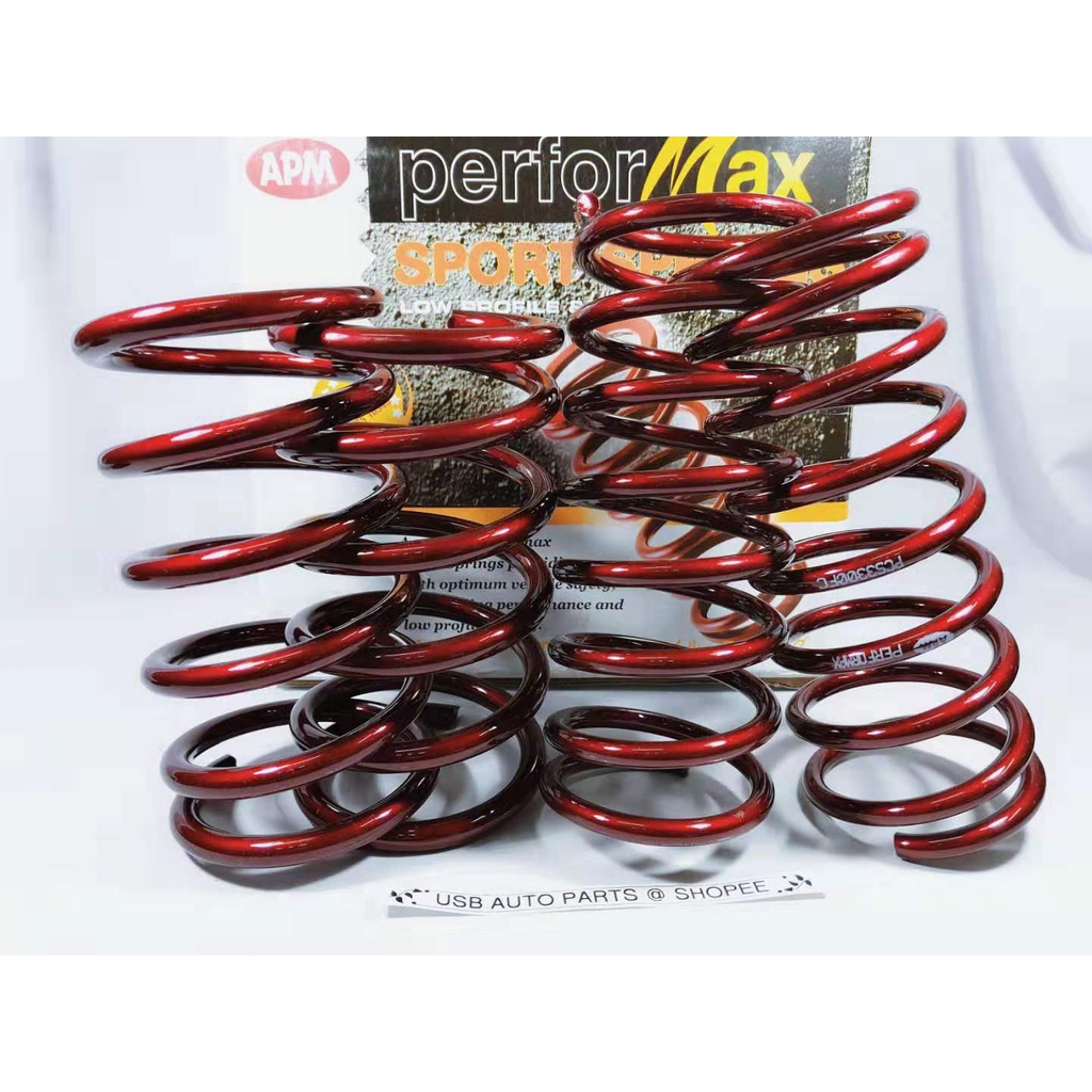 Perodua Kancil APM Performax Original Sport Coil Spring Set Lowered ...