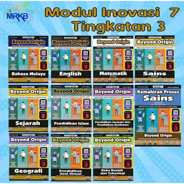 [2022] Modul Inovasi 7 Beyond Origin Tingkatan 3  Shopee Malaysia