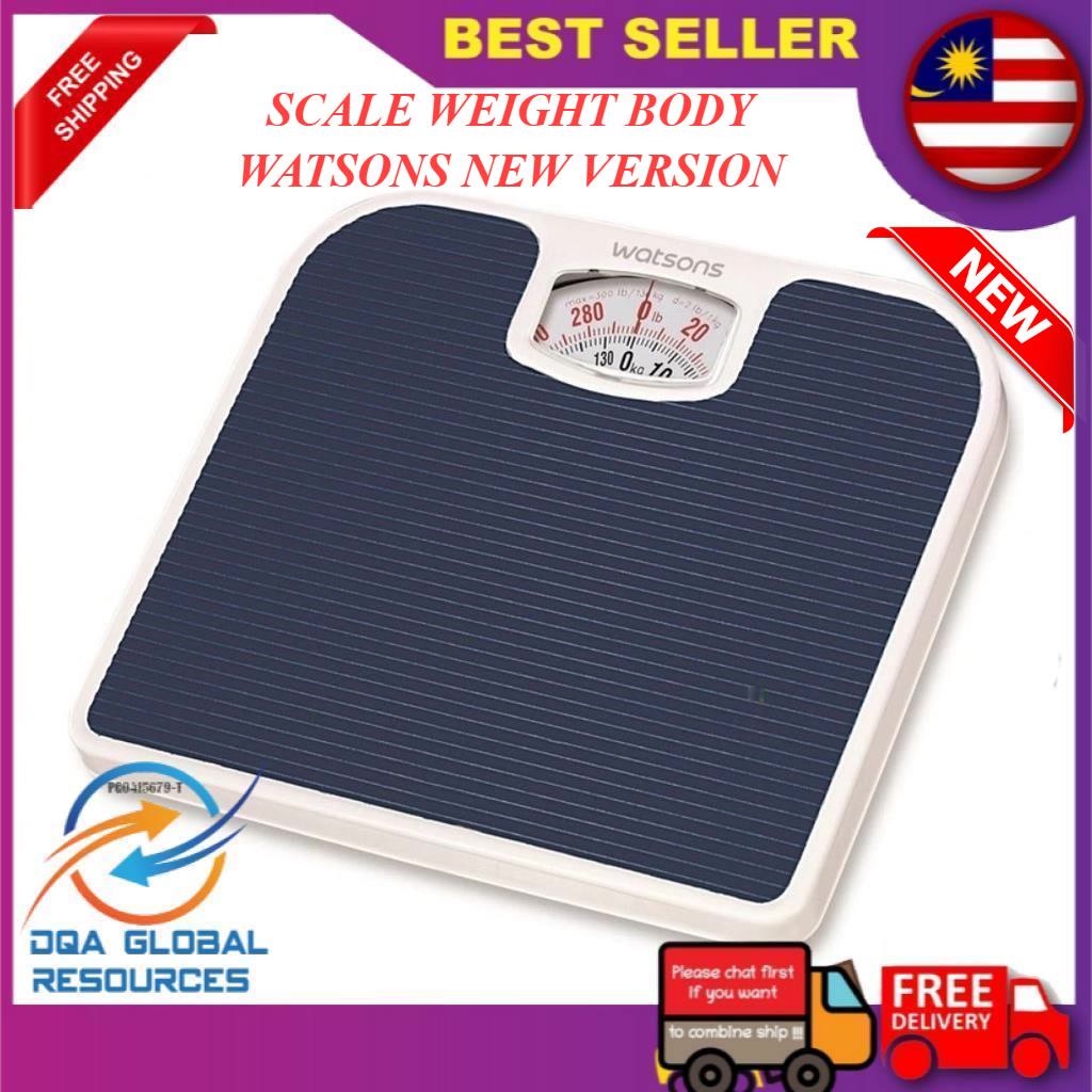 Watsons Scale Weight Body Bathroom Scale Weighing Pvc Footmat