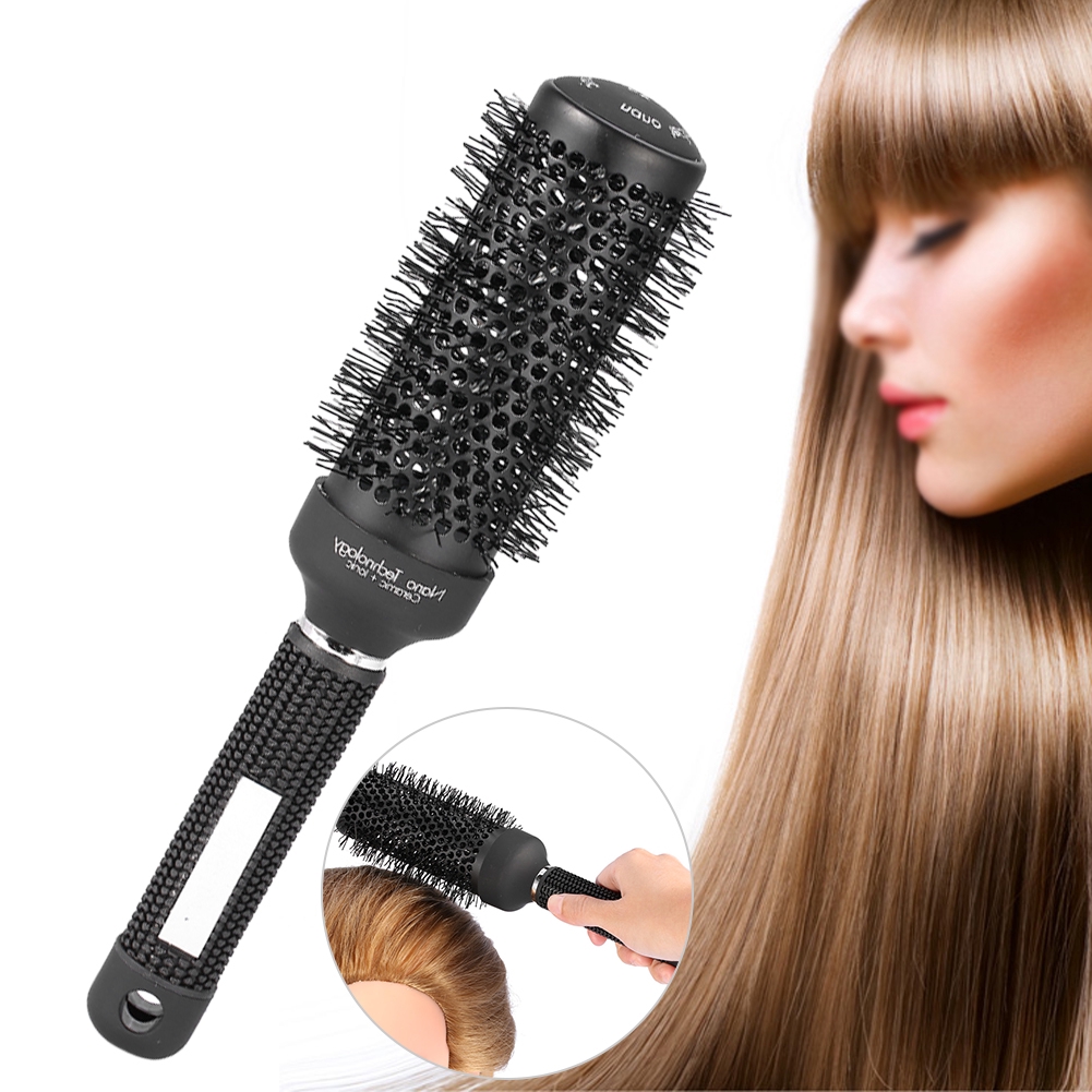 4sizes Useful Ceramic Anti Static Round Barber Hair Comb Shopee