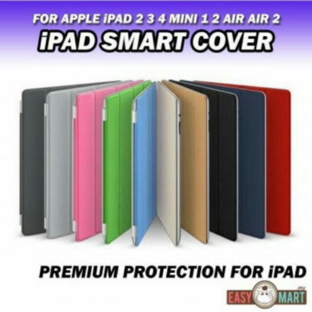 Apple iPad 2 3 4 Air 2 Mini 1 2 3 AutoOnOff Smart Cover
