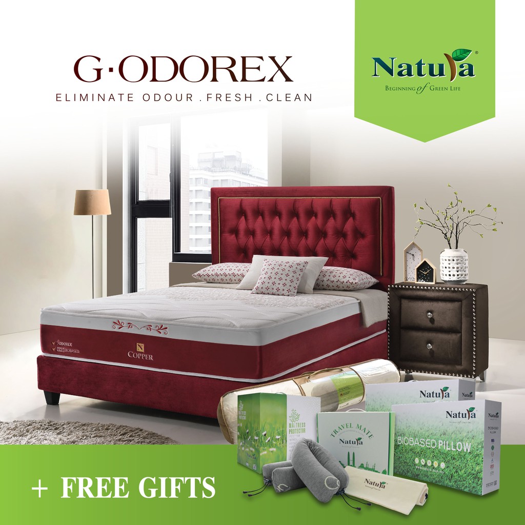 Natura G-Odorex Copper Mattress - King Size | Shopee Malaysia