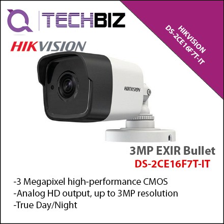 Hikvision Ds 2ce16f7t It 3mp Wdr Exir Bullet Cctv Camera Shopee Malaysia
