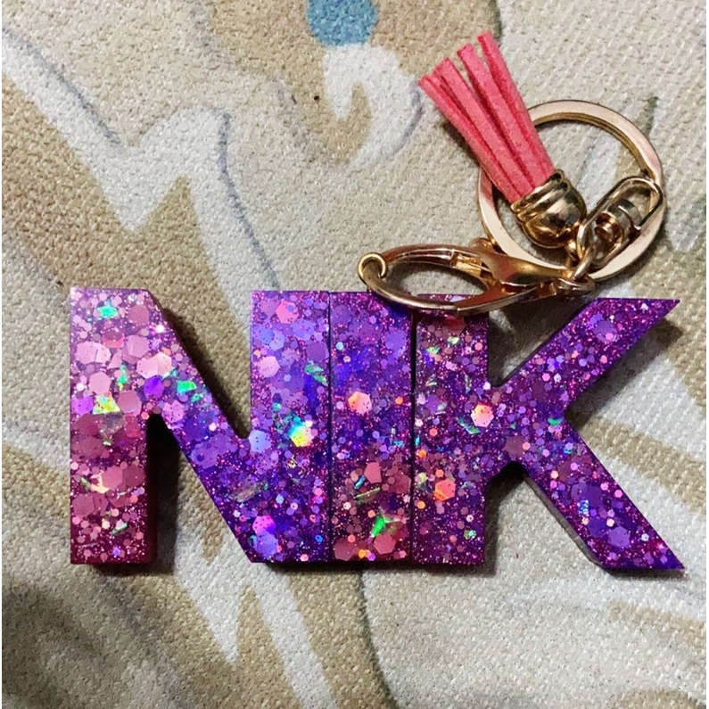 Alphabet Resin Keychain | Shopee Malaysia