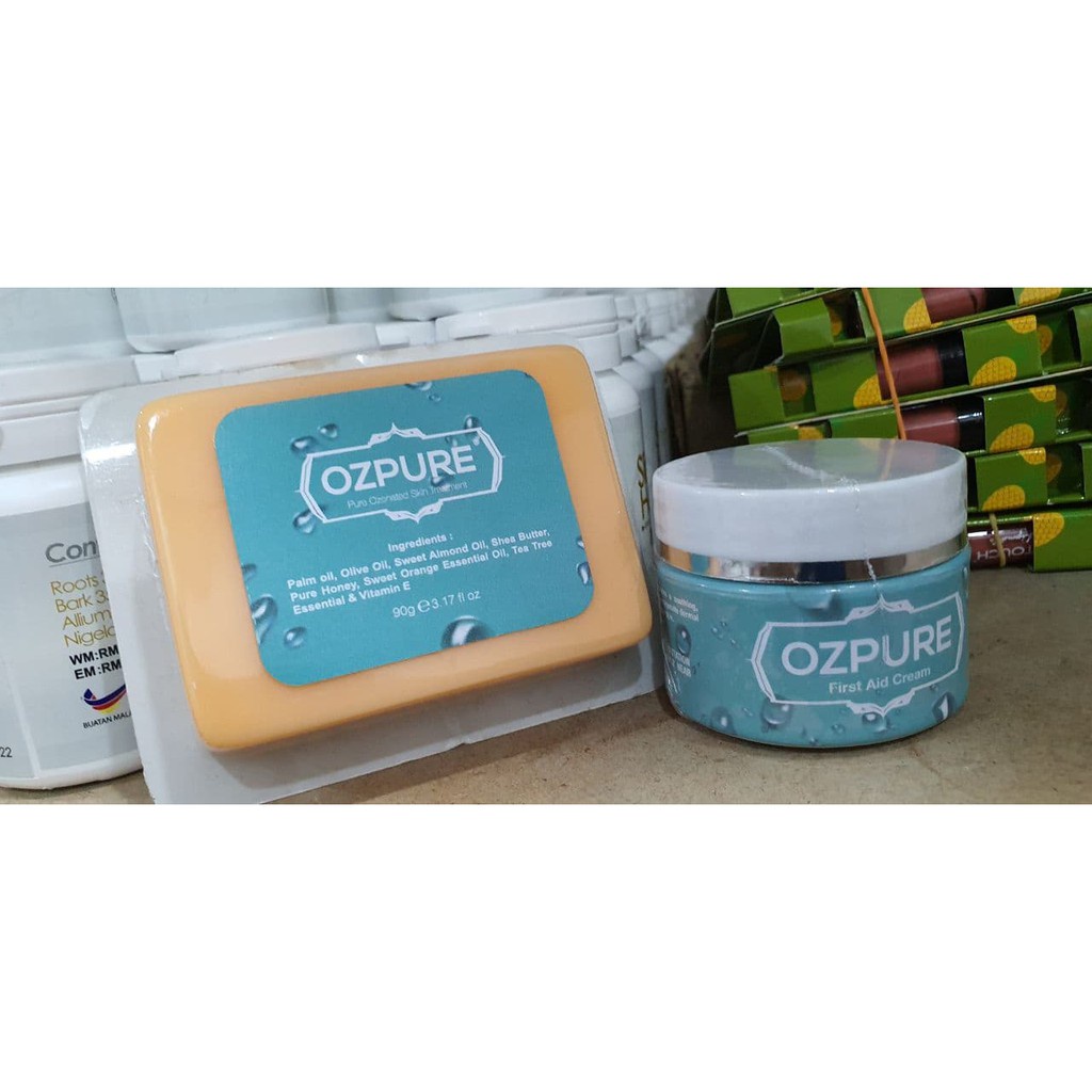 Ozpure Eczema Cream Original Hq Sabun Ozpure Shopee Malaysia