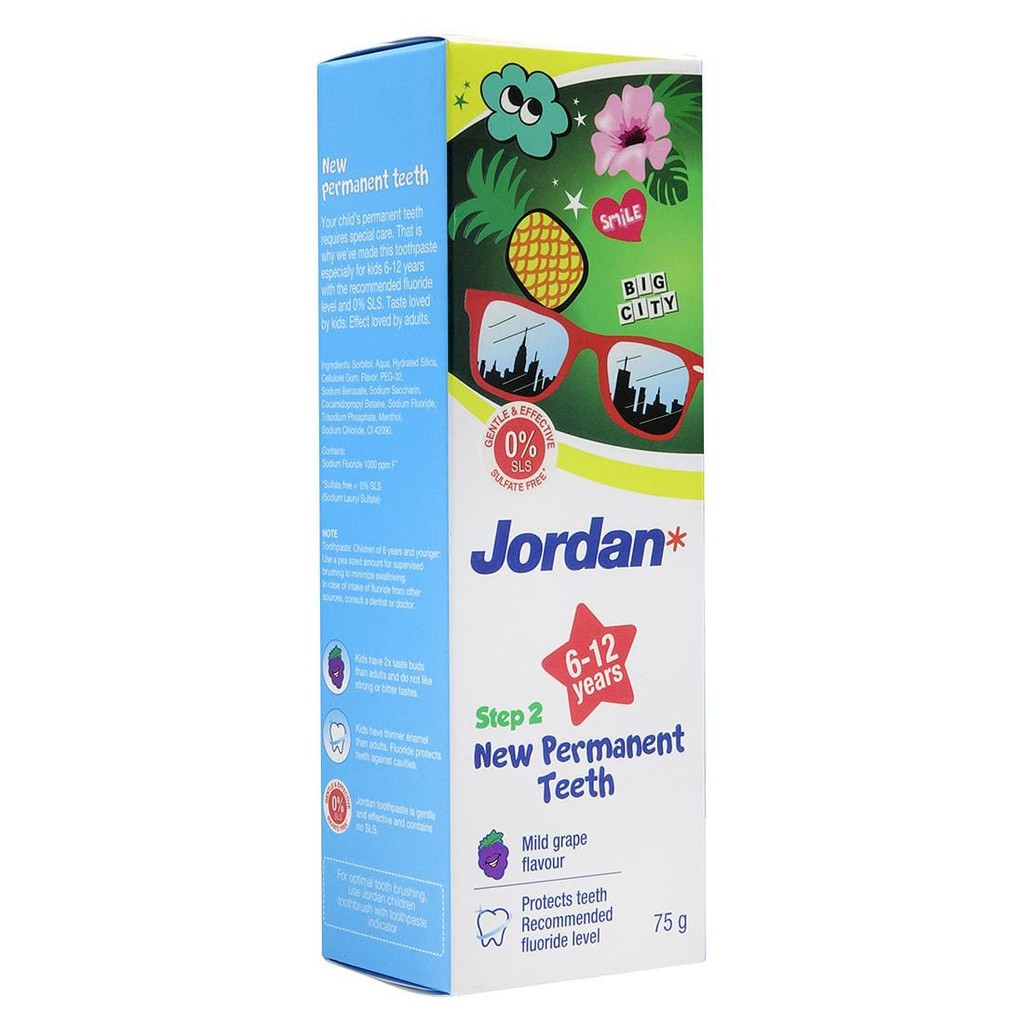 JORDAN TOOTHPASTE STEP 2 75G Shopee Malaysia