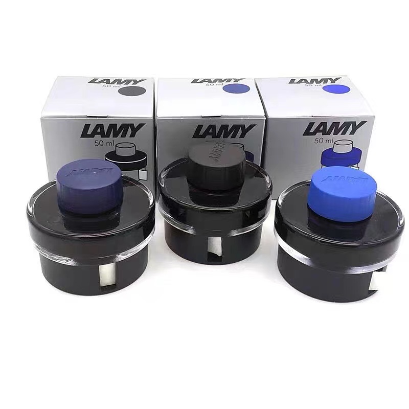 LAMY Ink T52 Bottle Ink Refills 50ml Black Blue BlueBlack Red + LAMY