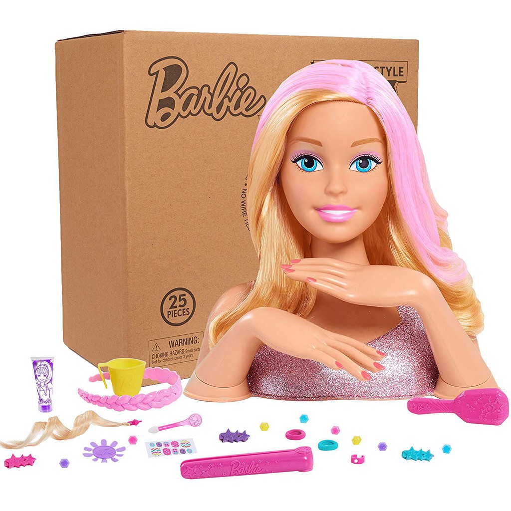 barbie hair styling