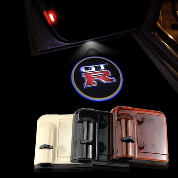 For GTR Car Door Light Car Led Light Welcome Light Courtesy Lamp Logo Laser Light for NISSAN GTR R35 R34 R50