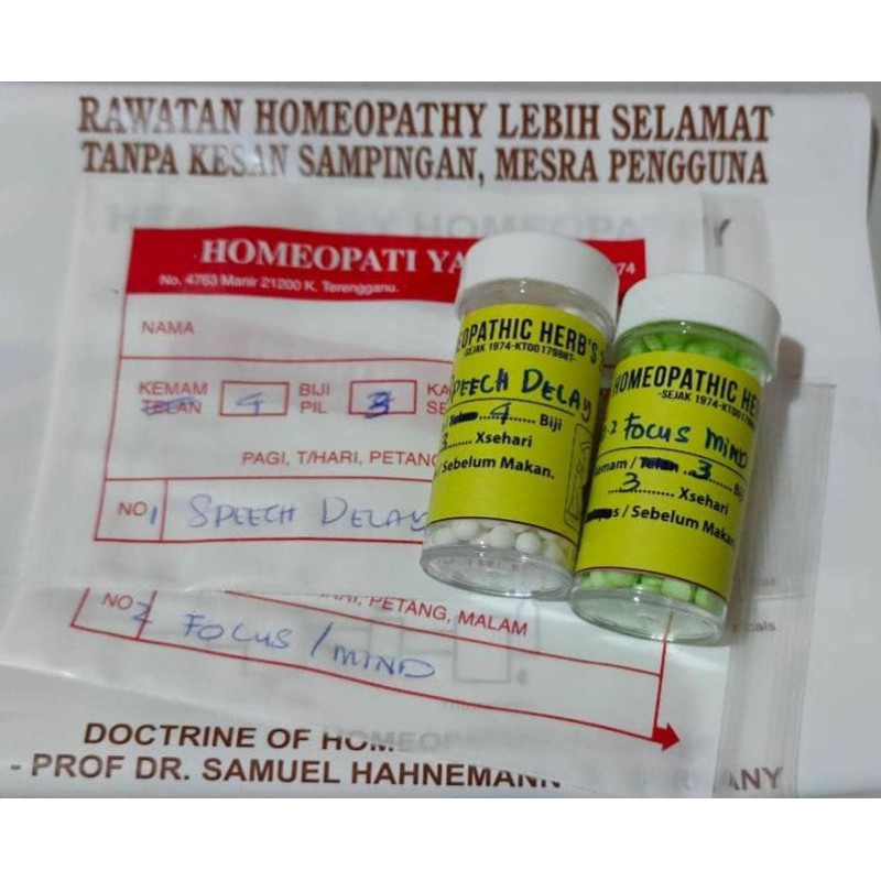 Speech Delay Rawatan Homeopathy Shopee Malaysia