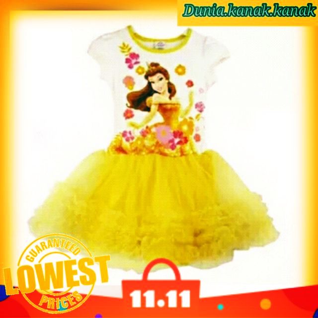 beauty and the beast tutu dress