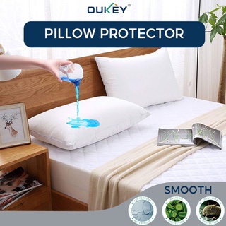Waterproof Pillow Protector Bedbug Proof Hotel Pillow Cover Hypoallergenic Anti Mites Promote Sleep