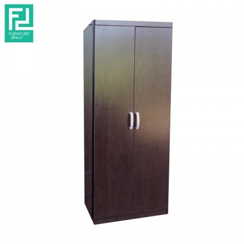 Furniture Direct Corona 2 Door Wardrobe Wenge Shopee Malaysia