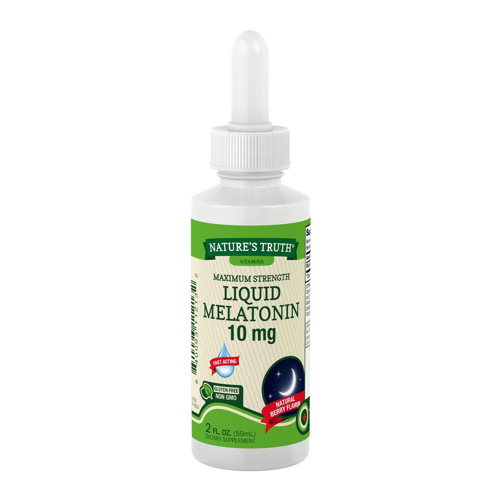 Nature's Truth, Liquid Melatonin 10 mg (59 mL) Dropper 