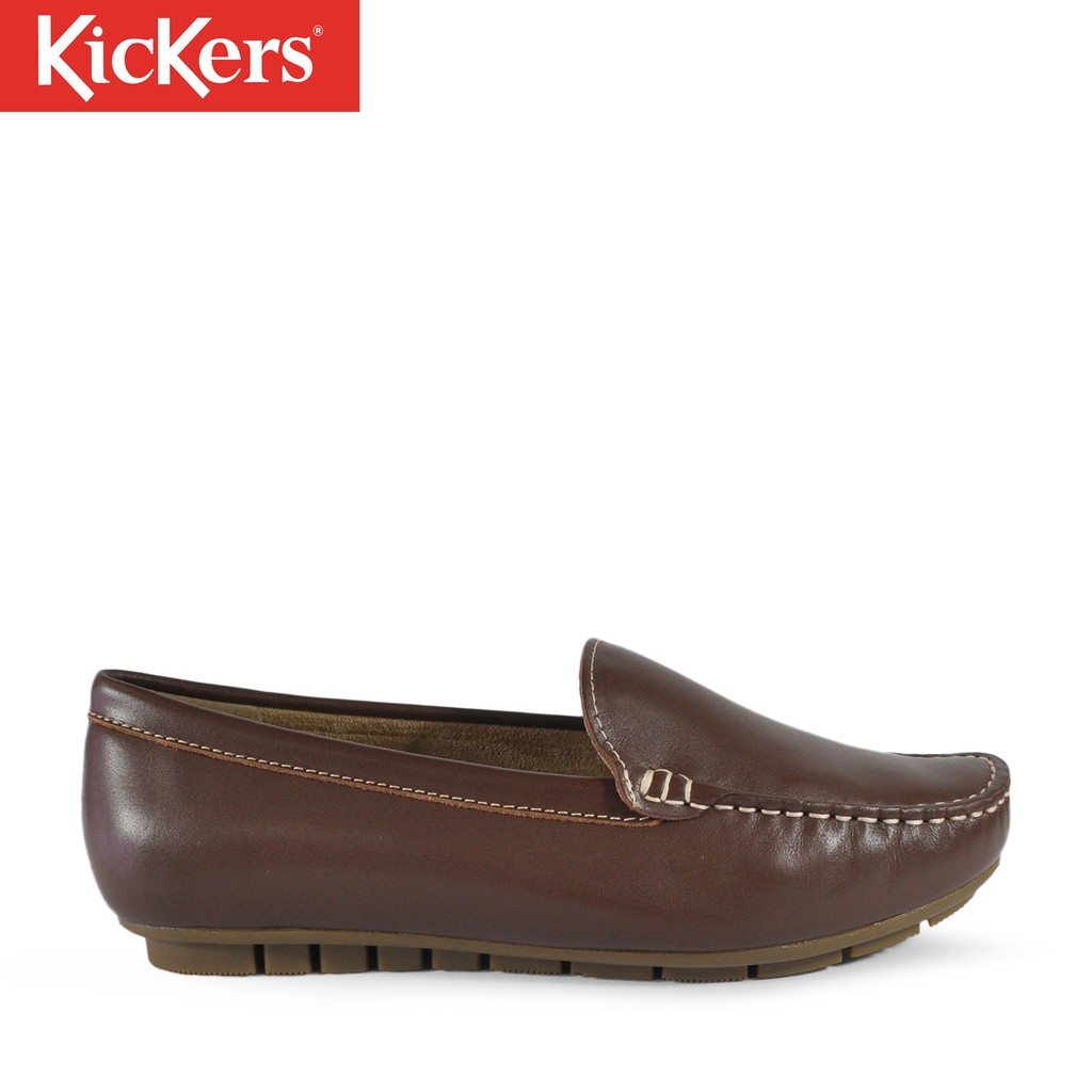 Kickers Women High Quality Comfort Working Leather Loafer KY100044