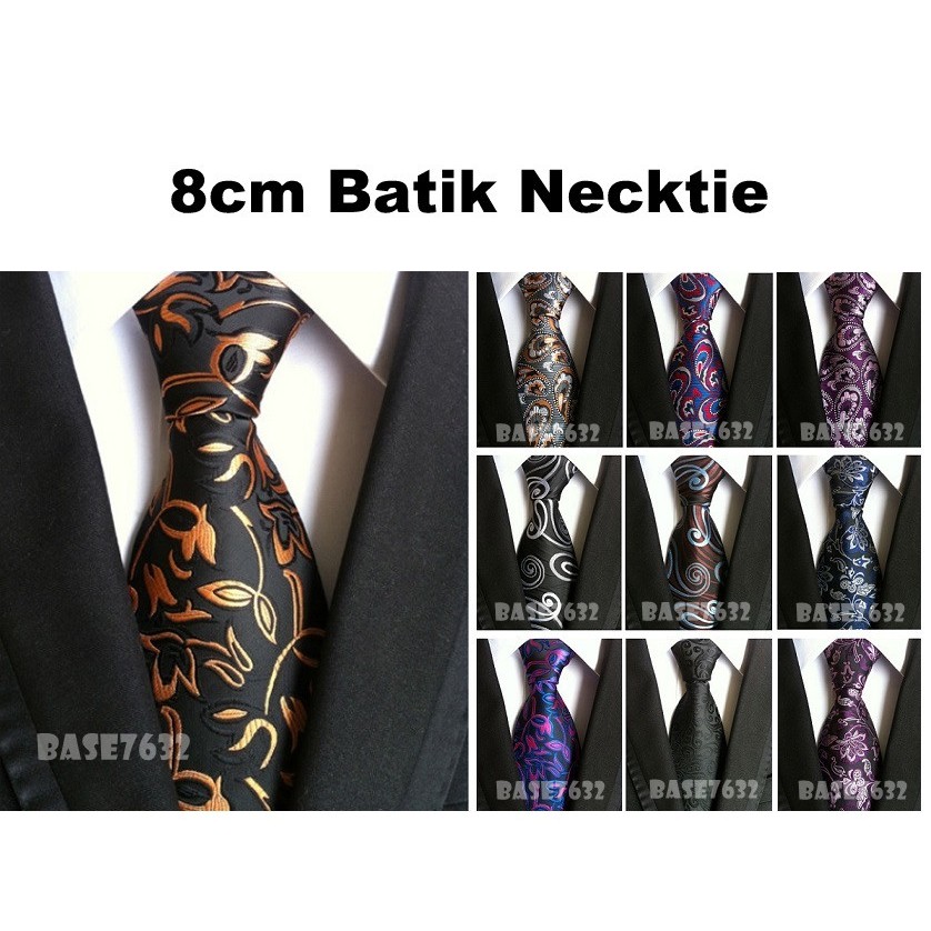 Luxury 8cm Man Men Elegant Batik Jacquard Paisley Style Necktie Neck Tie Ties 2194.1