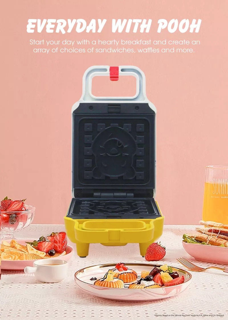 [Free Shipping] Disney x Mayer Sandwich Maker & Waffle Maker Winnie