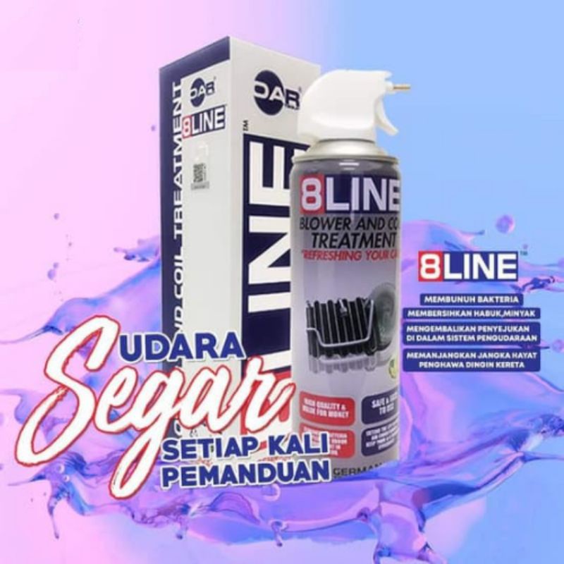 (Original) 8LINE Coil Treatment Original Air Conditioner Coil Cleaner