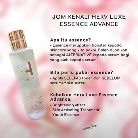 Herv Luxe Essence Advance 30ml 120ml Shopee Malaysia