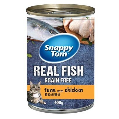 SNAPPY TOM TUNA WITH CHICKEN 400G X 24CANS | Shopee Malaysia