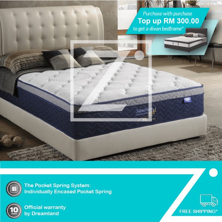 Dreamland Sanctum Mattress (13") | Shopee Malaysia