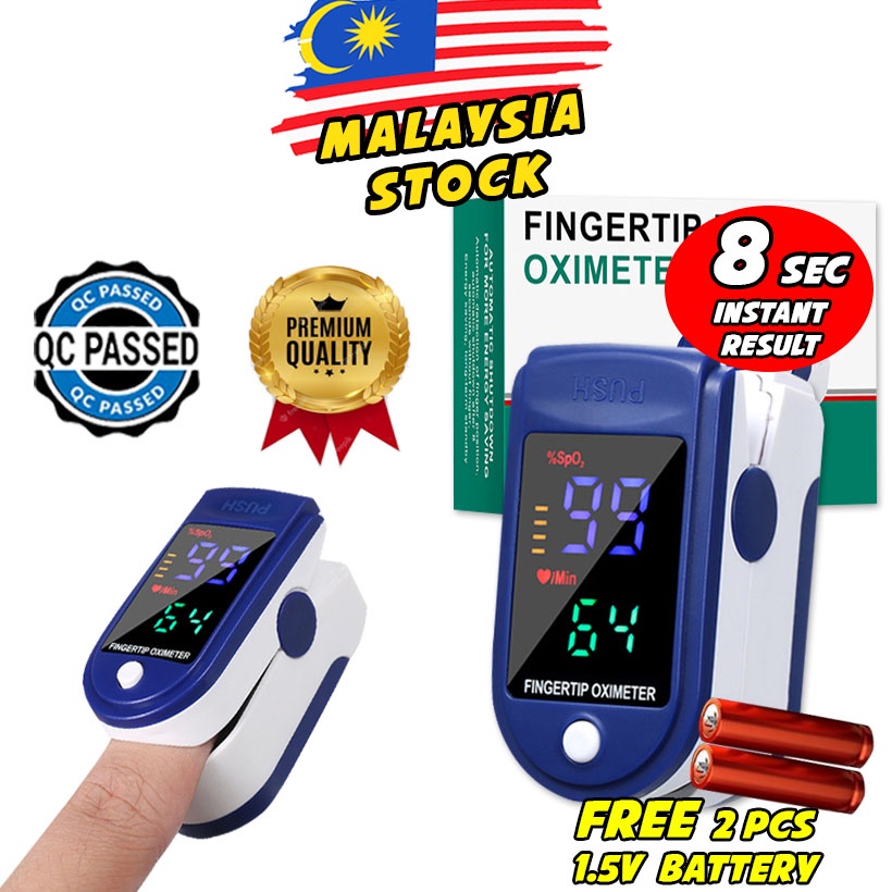 Fast result Medical fingertip pulse oximeter Oksimeter oxygen Oximeter