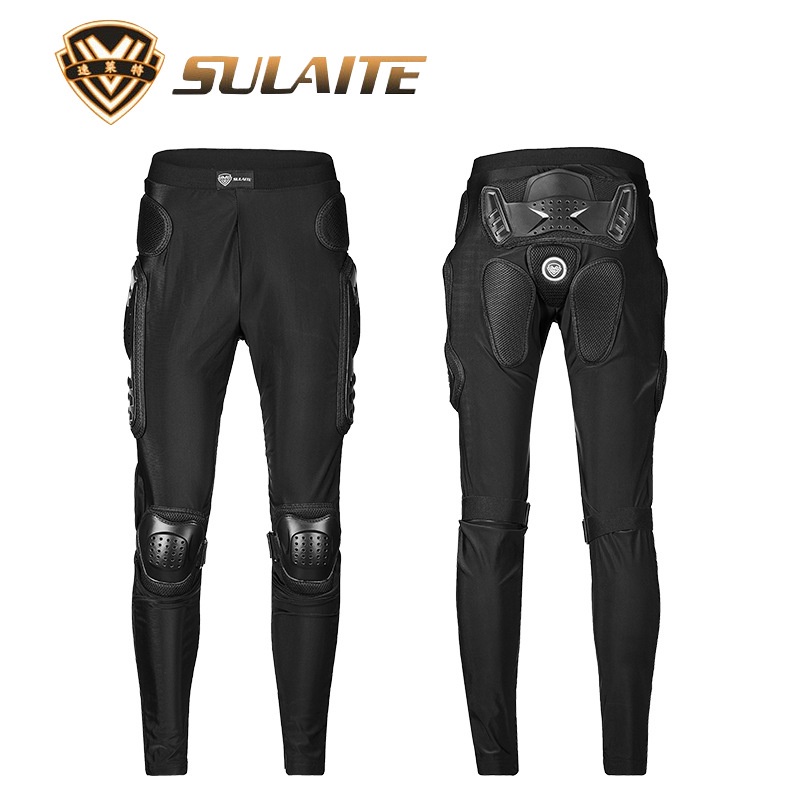 SULAITE Motorcycle Offroad Riding Armor Pants Extreme Sports Hip