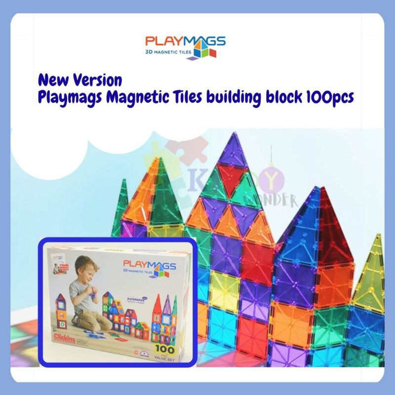 playmags 3d magnetic blocks for kids