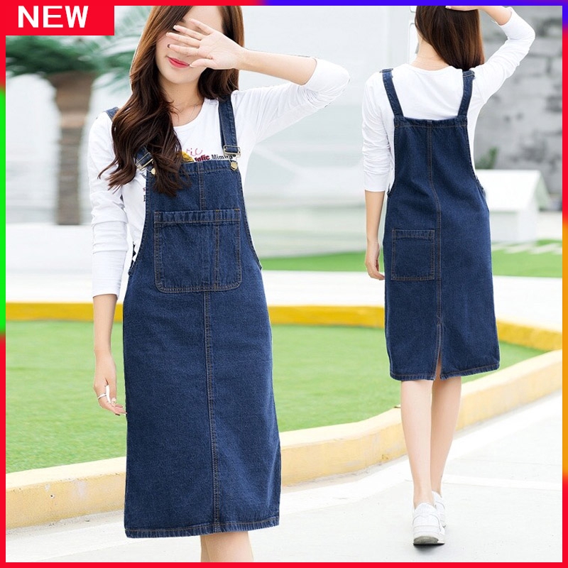overall dress shopee