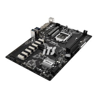 Asrock H110 PRO BTC+ Mainboard (Crypto Mining) | Shopee ...