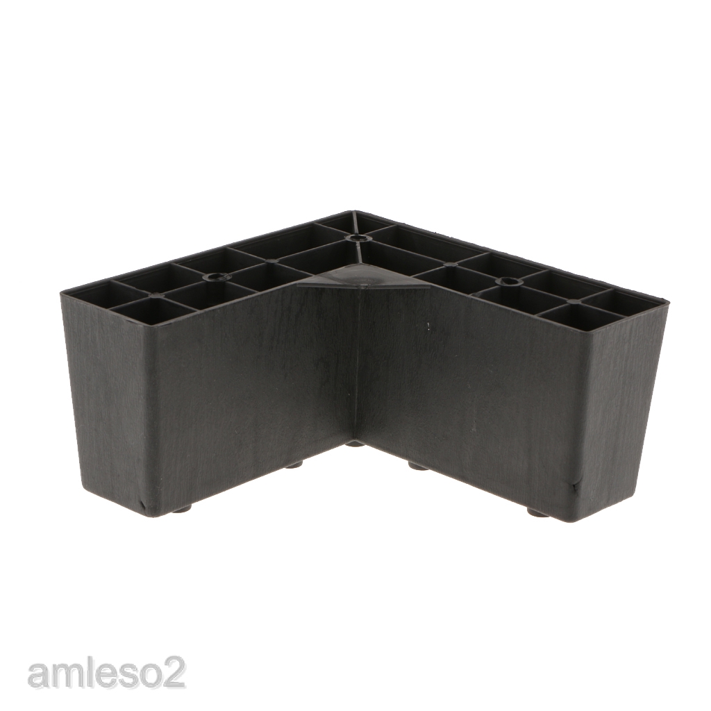 Plastic Corner Sofa Legs Furniture Replacement Feet Furniture