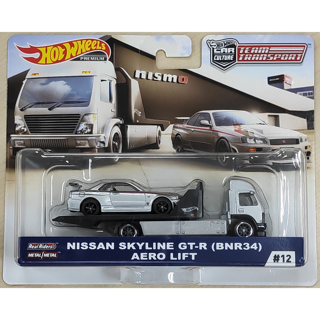 hot wheels team transport skyline r34