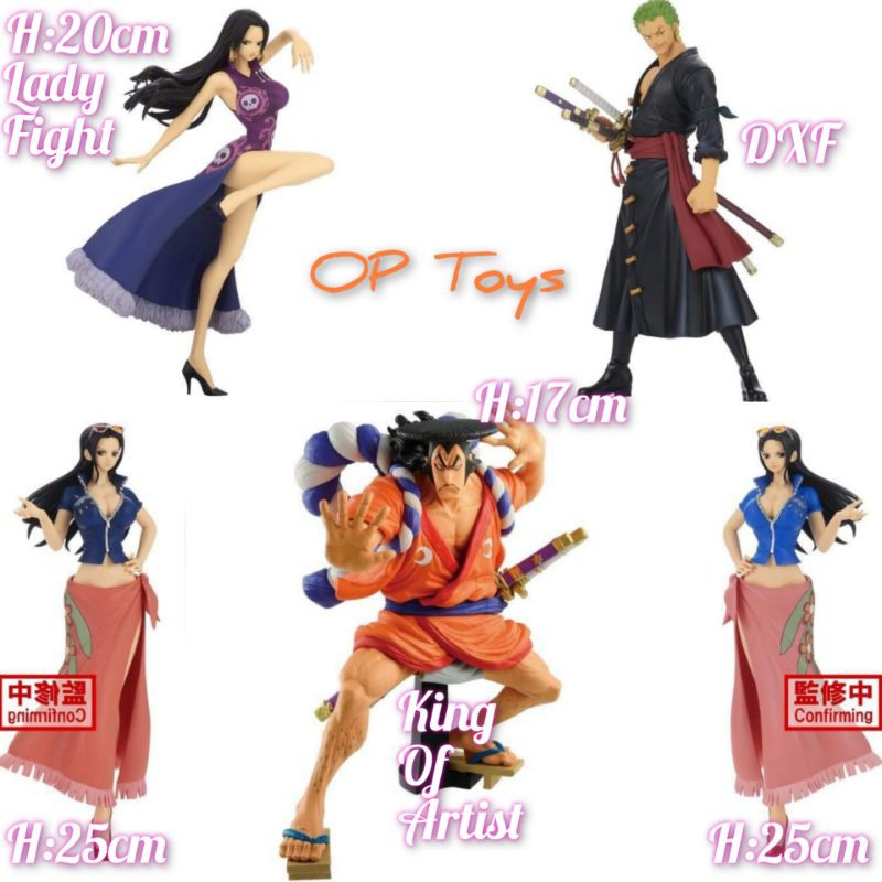 Banpresto One Piece Wanokuni Dxf Grandline Men Koa King Of Artist G G Glitter Glamours Lady Fight Boa Oden Zoro Robin海贼王