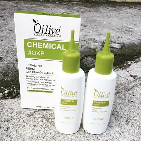 Oilive Keramino Perm With Olive Oil Extract Shopee Malaysia