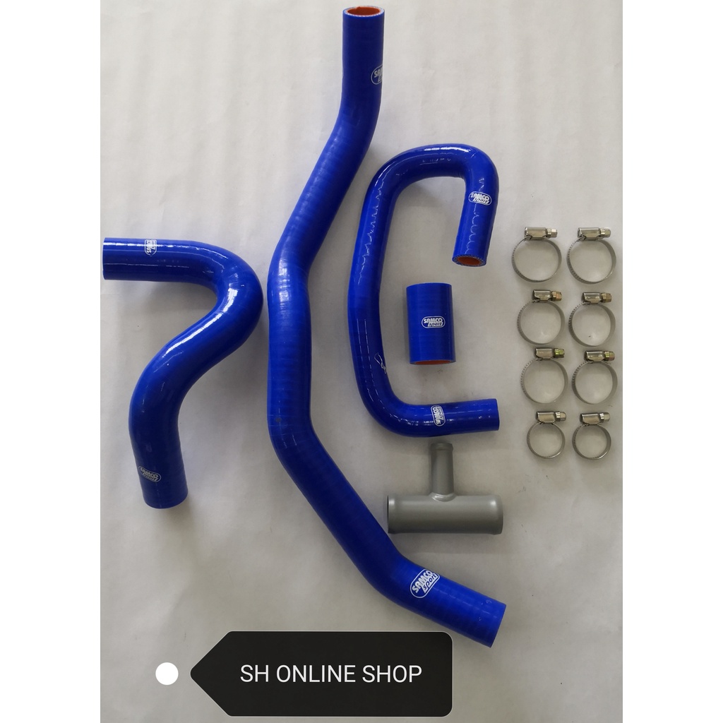 Radiator Hose Set (Samco Silicone) with Hose Clip for Perodua Myvi Old