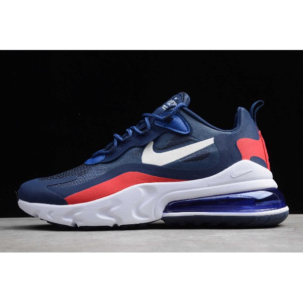 nike air max 270 navy blue and red